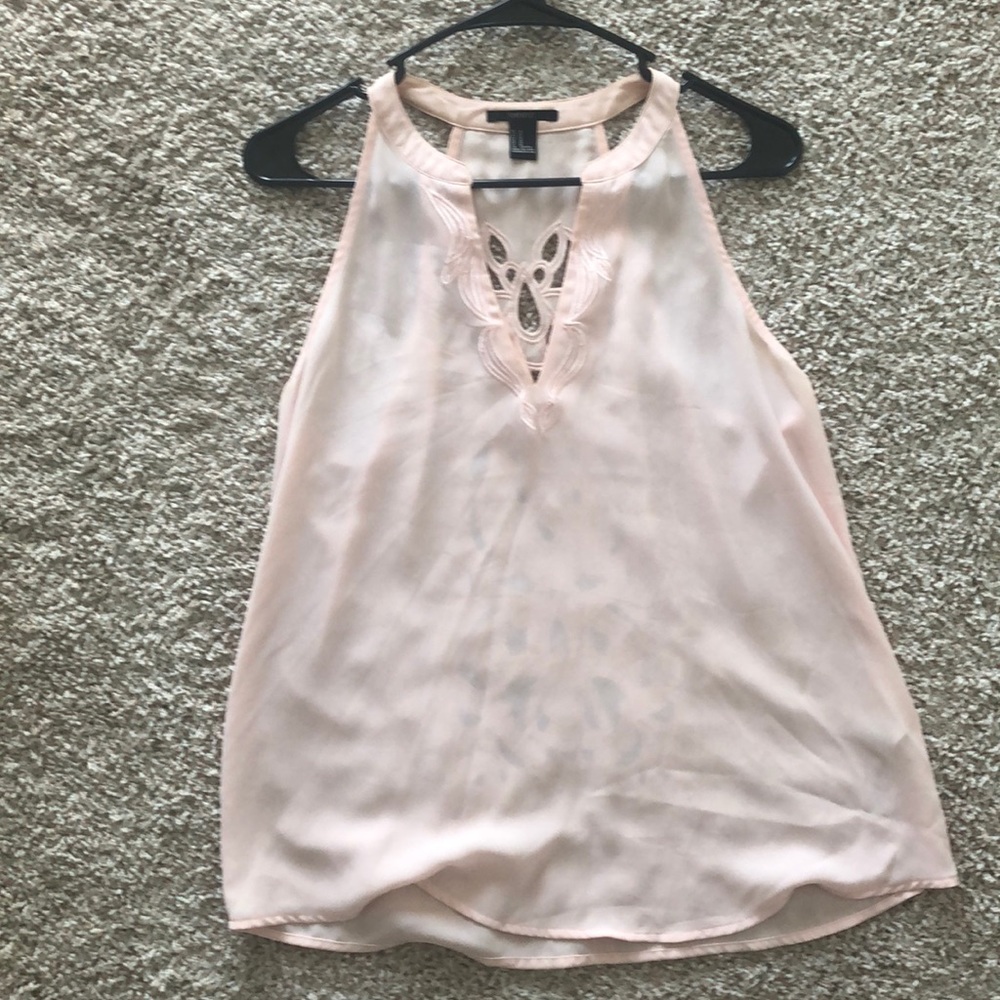 Light pink tank top